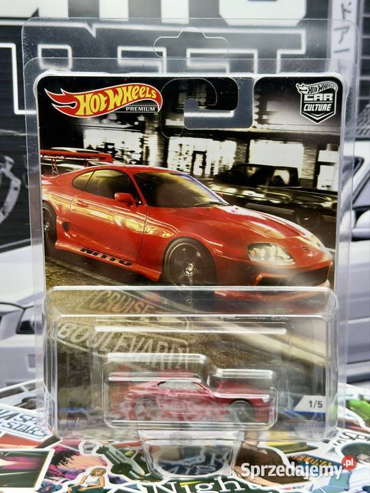 Hot Wheels Cruise Boulevard Toyota Supra BOX 22 Wrocław