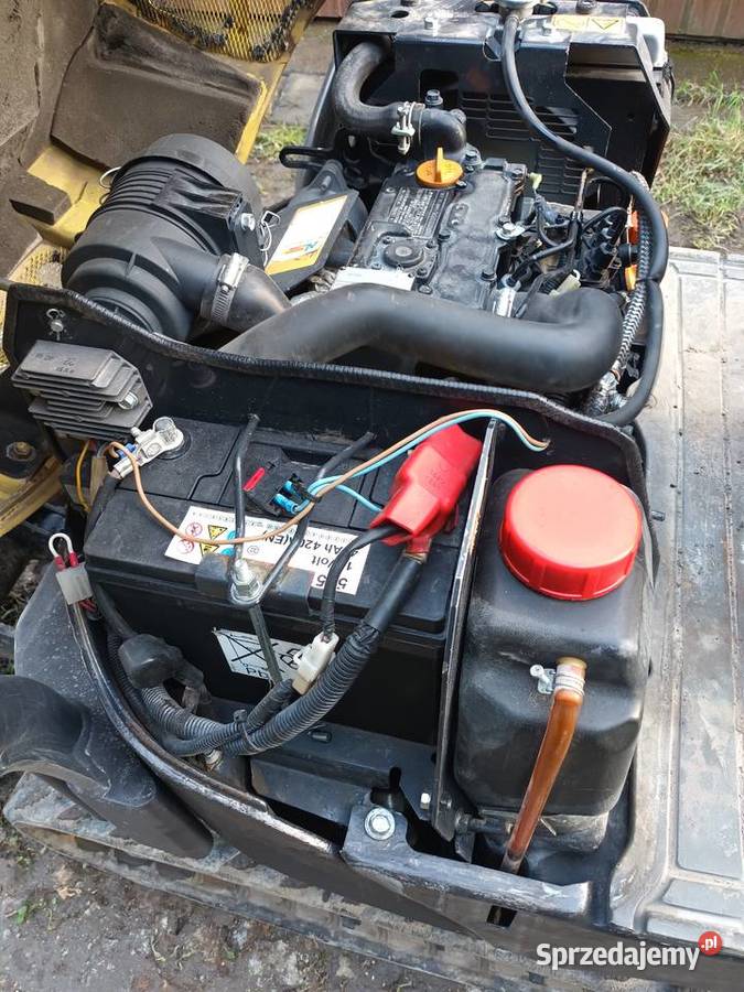 Minikoparka yanmar vio102A 1200 Motoryzacja Biały Dunajec