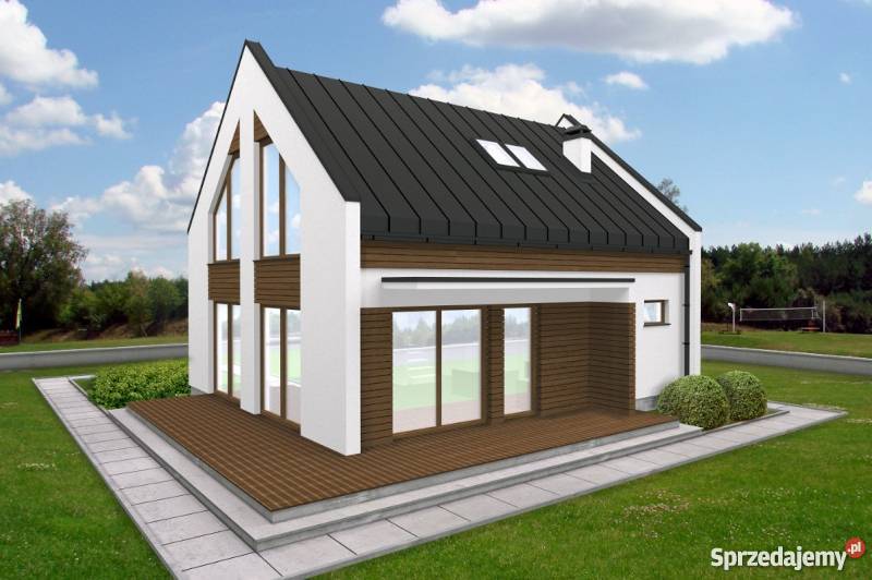 Energooszczędny i nowoczesny dom drewniany 110m2 Gdynia sprzedam