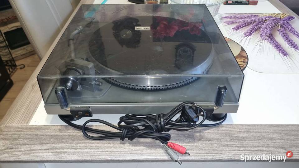 Gramofon Unitra Fonica GS460 Bernard srebrny Warta sprzedam