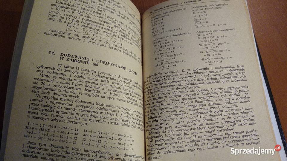 Nauczanie matematyki w klasie pierwszej i Podręczniki pomorskie sprzedam