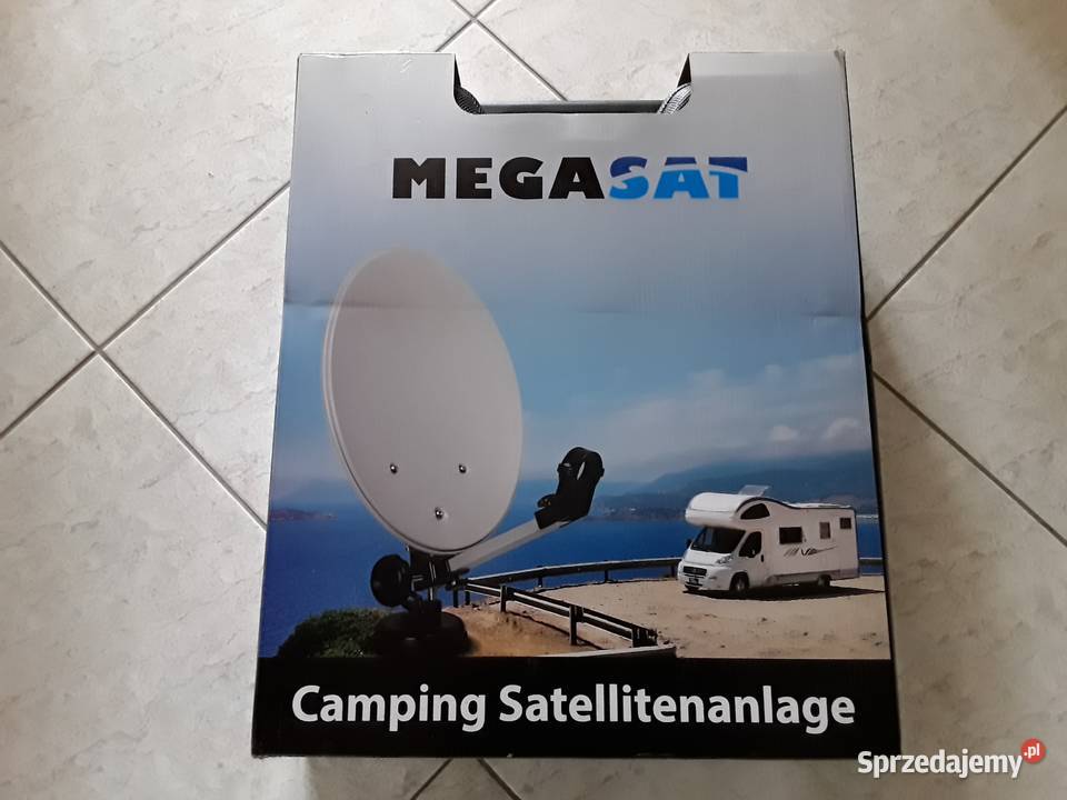Zestaw satelitarny Megasat Walizka kempingowa sprzedam
