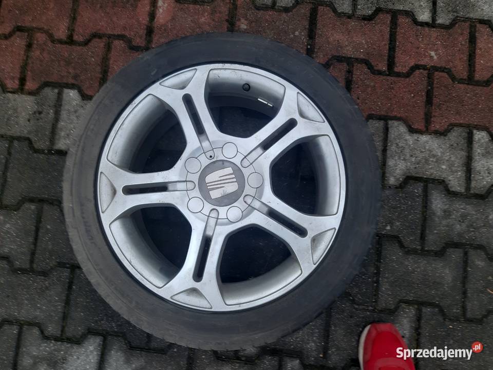alu felgi 17 5x112 seat Leon ibiza cupra Toledo Busko-Zdrój