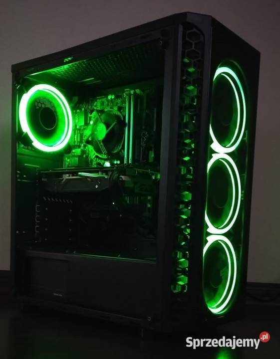 KOMPUTER GAMINGOWY i73770 RX 580 8GB 1080p RGB Ostrów Wielkopolski sprzedam