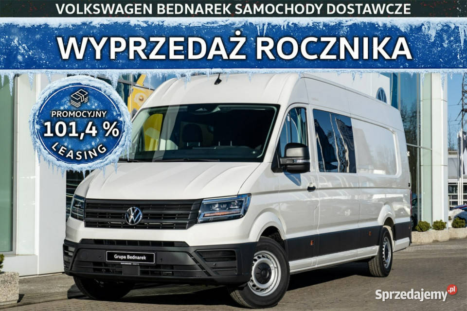 Volkswagen Crafter FL Furgon L5 LONG HOLENDERKA Łódź