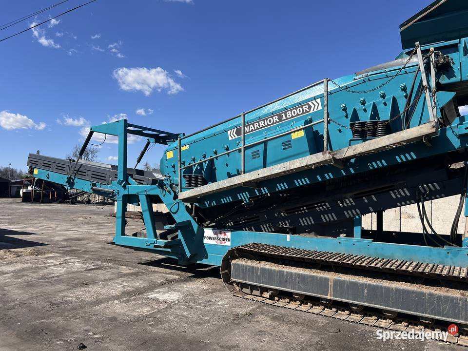 Przesiewacz Powerscreen Warrior 1800 RADIAL małopolskie Zator