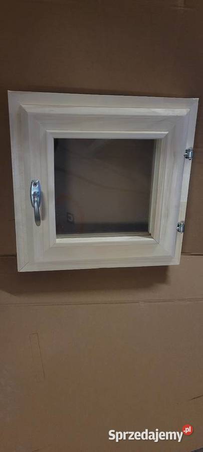 Okno drewniane 40x40 podwójne szkło sprzedam