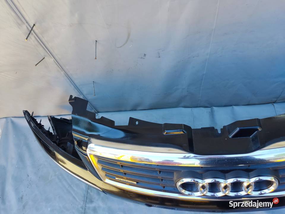 AUDI A8 D3 ZDERZAK PRZEDNI GRILL ATRAPA HALOGENY Radom