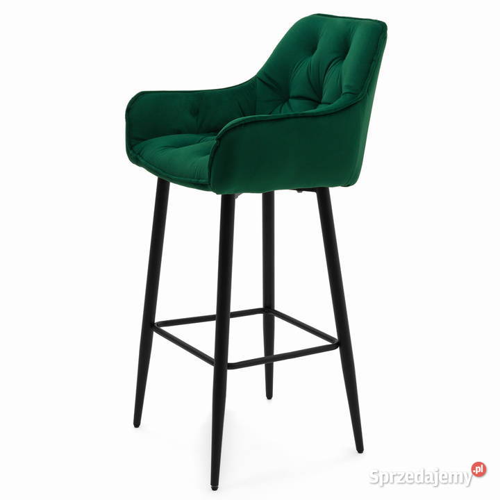 Hoker Tapicerowany Siena Butelkowa Zieleń Tarchały Małe