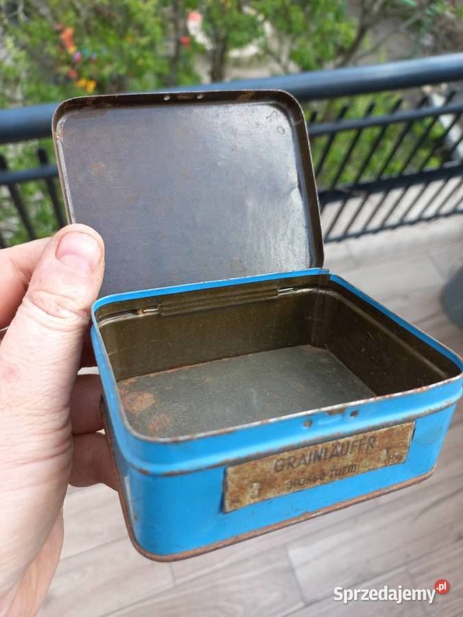 Stara niemiecka puszka częsciach mechanicznych Pozostałe Piastów sprzedam