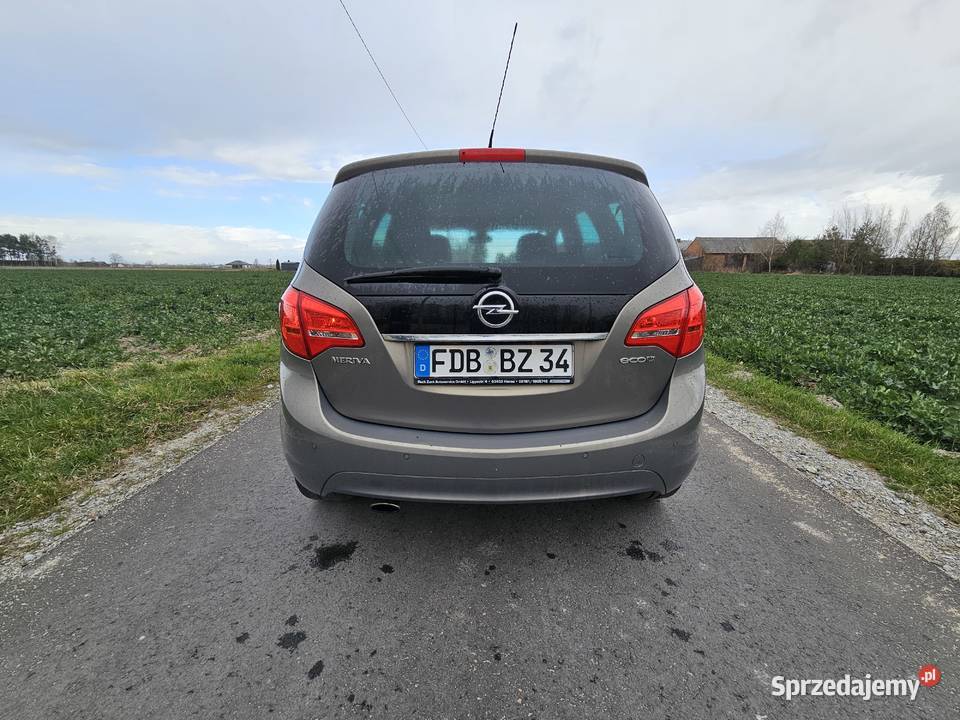 Opel Meriva 14 turbo benzyna 140 koni z Niemiec światła do jazdy dziennej łódzkie Wieluń sprzedam