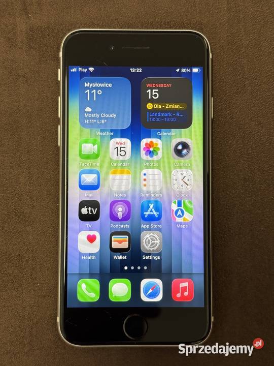 iPhone SE 3gen 64GB Biały A2783 Stan Mysłowice sprzedam