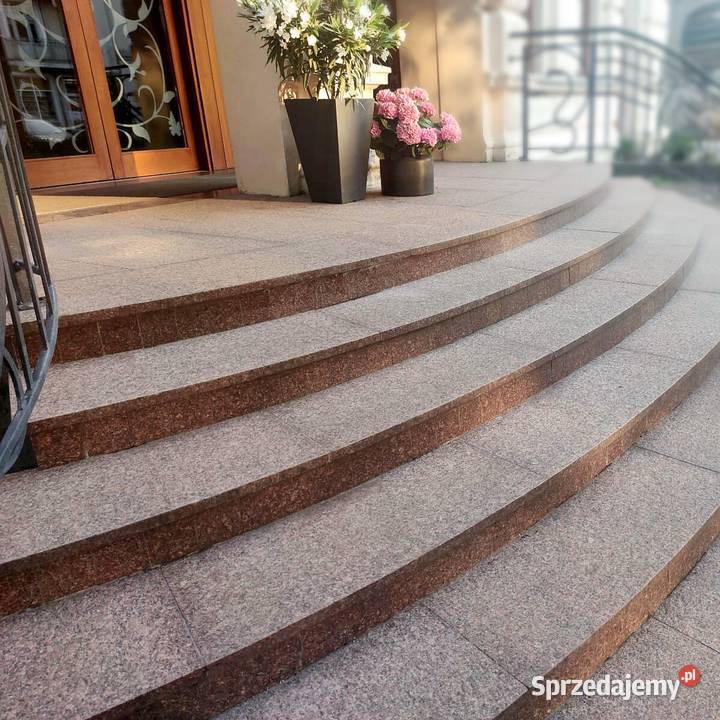 Płytki Granit Maple Red G562 płomieniowany Gdynia