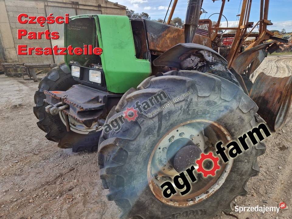 Deutz Agrostar 661 części skrzynia biegów most Byków sprzedam