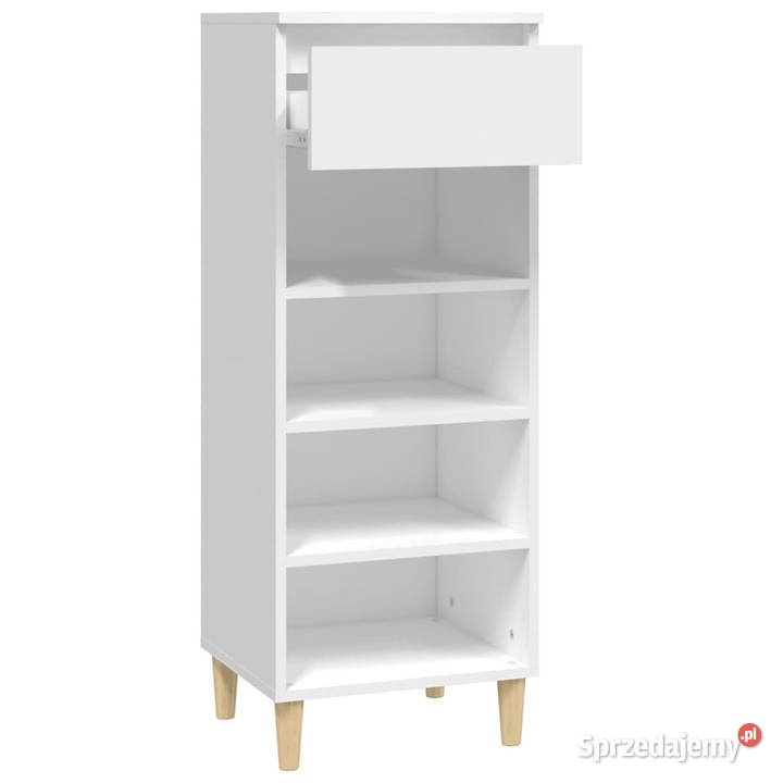 Szafka na buty biały 40x36x105 materiał Warszawa