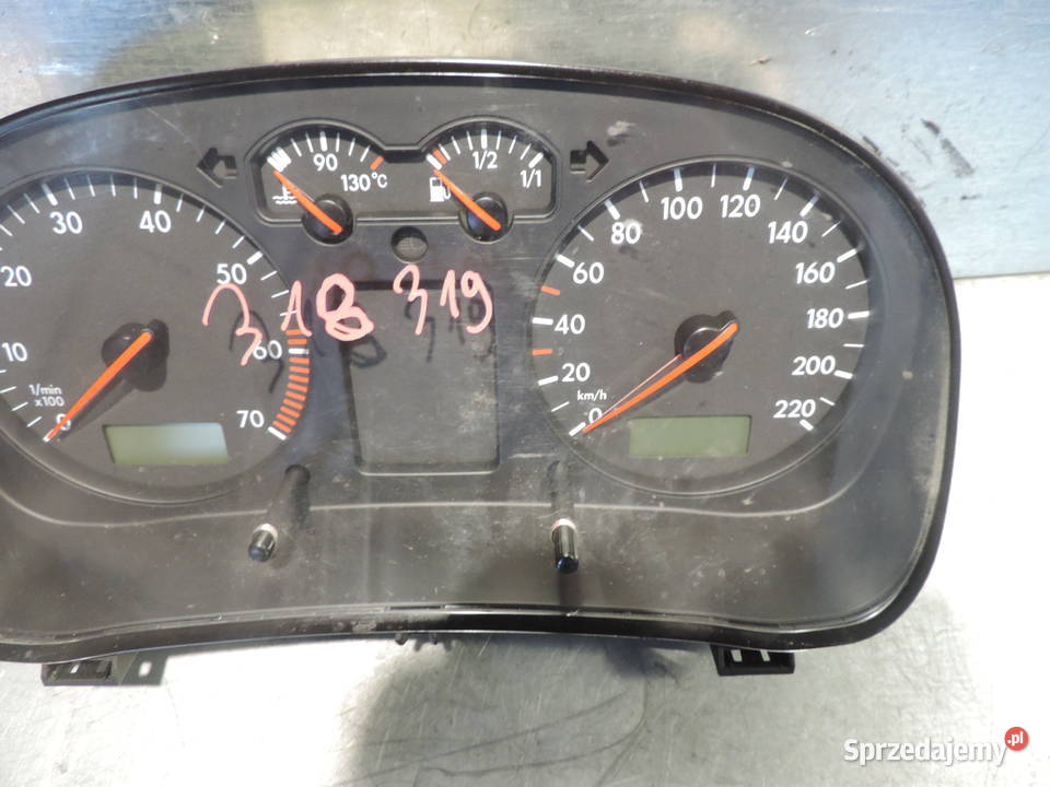 LICZNIK ZEGARY VW GOLF 4 14 16V 1j0919880