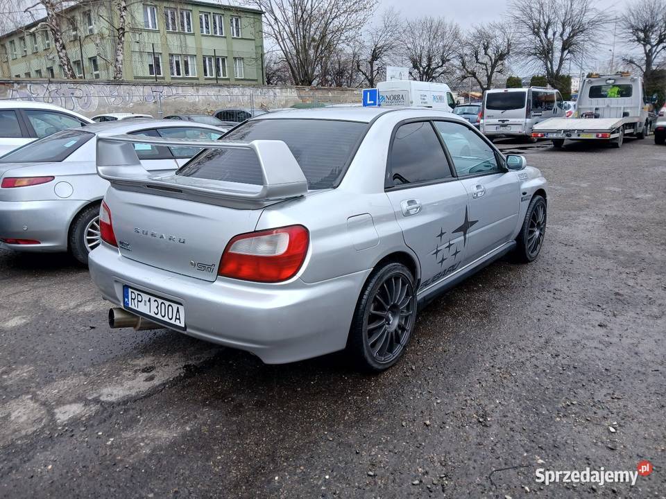 Subaru Impreza 20t wrx sedan ładny manualna podkarpackie Przemyśl sprzedam