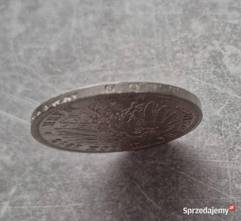 76 NIEMCY PRUSY srebro 3 Marki 1913 r A łódzkie Wola Kruszyńska