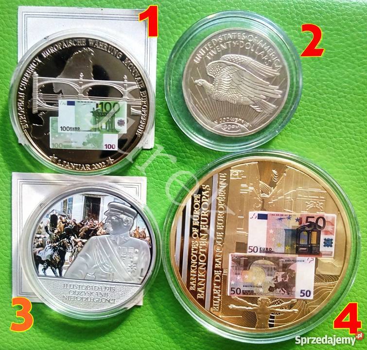 Moneta Medal Jan Matejko 220 lat Konstytucja 3 Sosnowiec