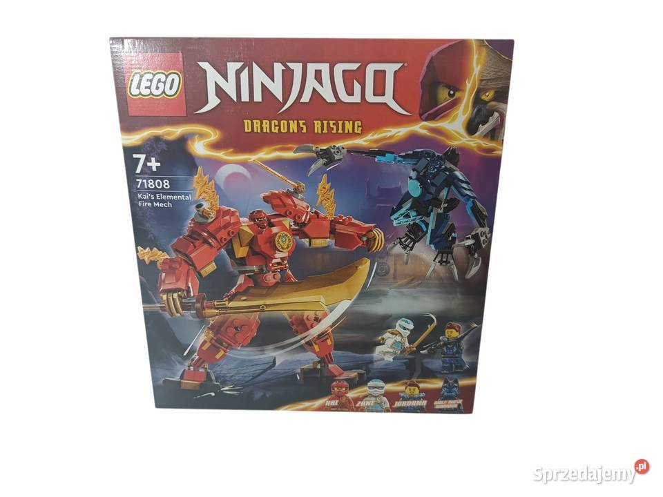 LEGO Ninjago Mech żywiołu ognia Kaia