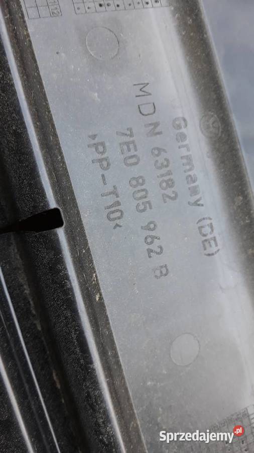 VW T5 LIFT T6 OSŁONA PASA CHŁODNICY 7E0805962B Zatom Stary