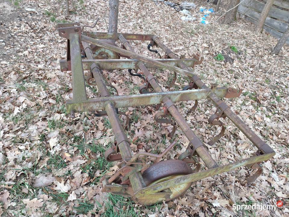 Brona talerzowa 4x5 z wałem plus kultywator nieuszkodzony Stoczek Łukowski sprzedam