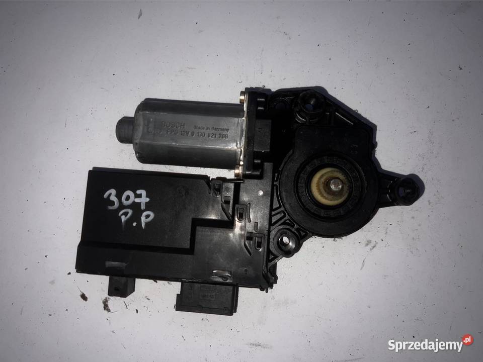 silniczek sterownik szyby prawy przód peugeot