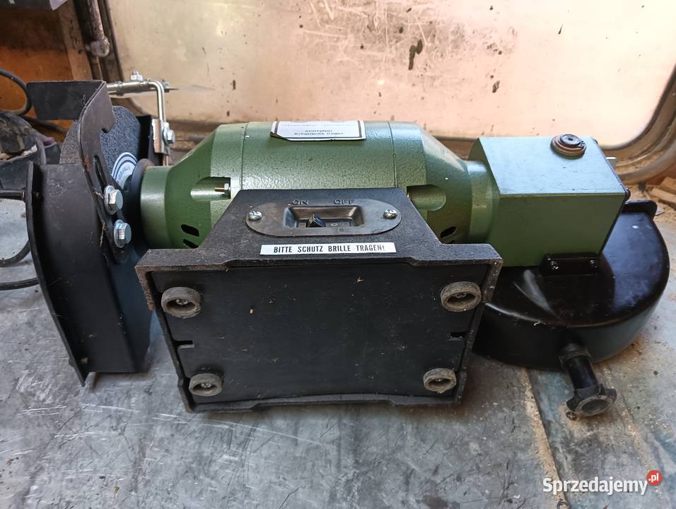 Szlifierka stołowa stara niemiecka 375W 220V sprzedam