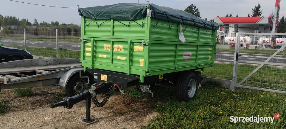 Przyczepa 1osiowa WTP1W1A 25 tony Wodziński