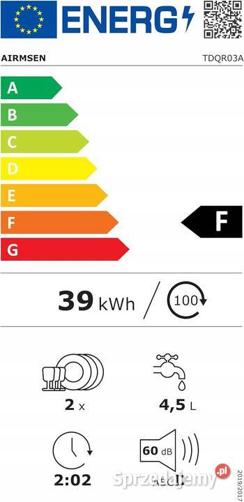 Zmywarka wolnostojąca AIRMSEN B0CTQ1V6HZ Myszyniec