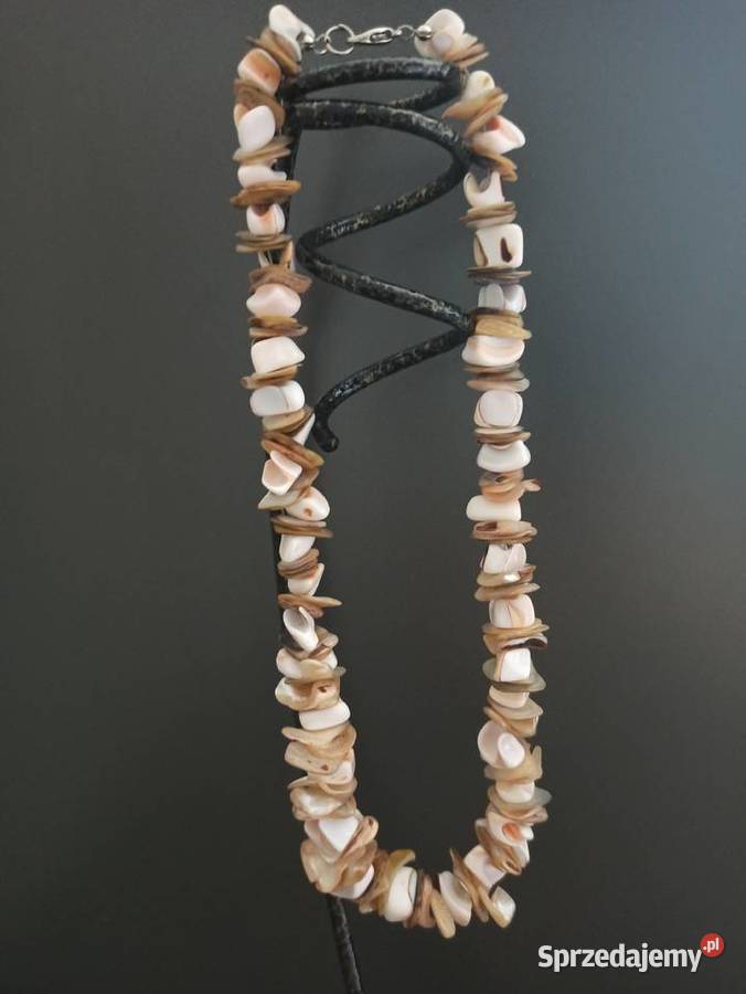 Naszyjnik z naturalnego kamieniaNowe podlaskie Białystok sprzedam