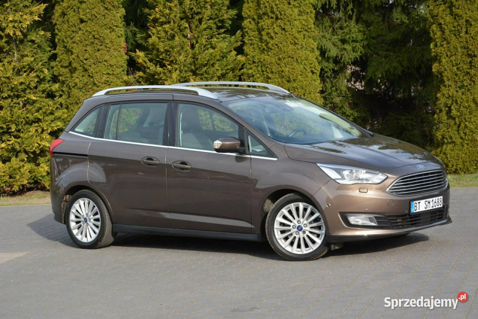 Ford Grand C Lift Tfoteli Radar ACC Xenon LED Ostrów Mazowiecka sprzedam