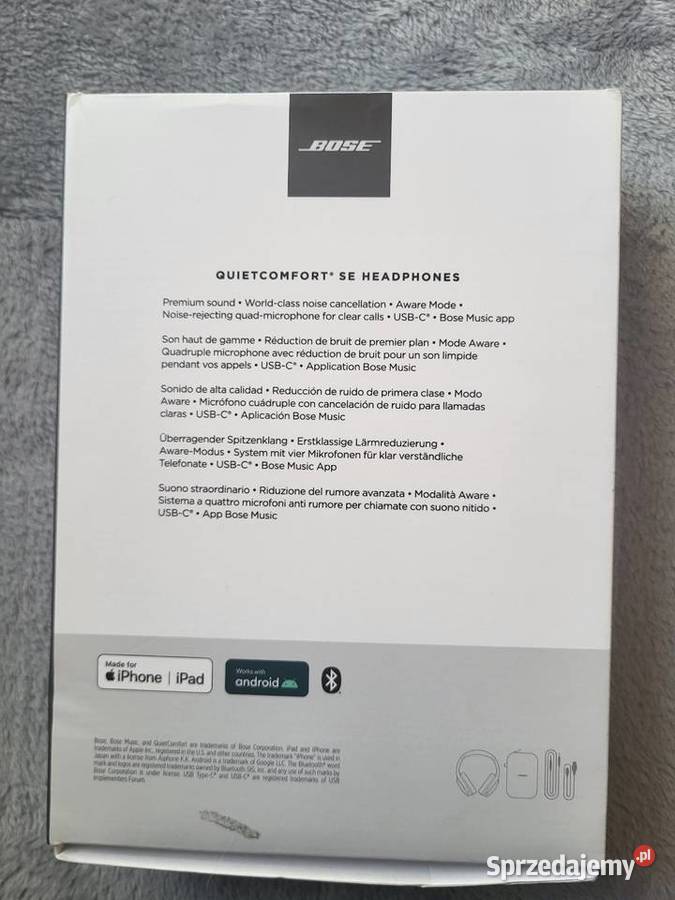 Słuchawki Bose Quietcomfort