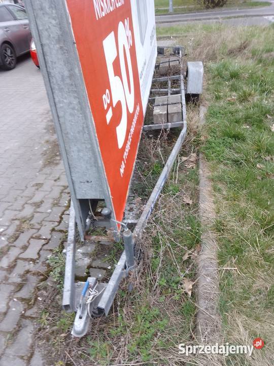 Przyczepa reklamowa Niewiadów Do samochodów osobowych wielkopolskie Poznań