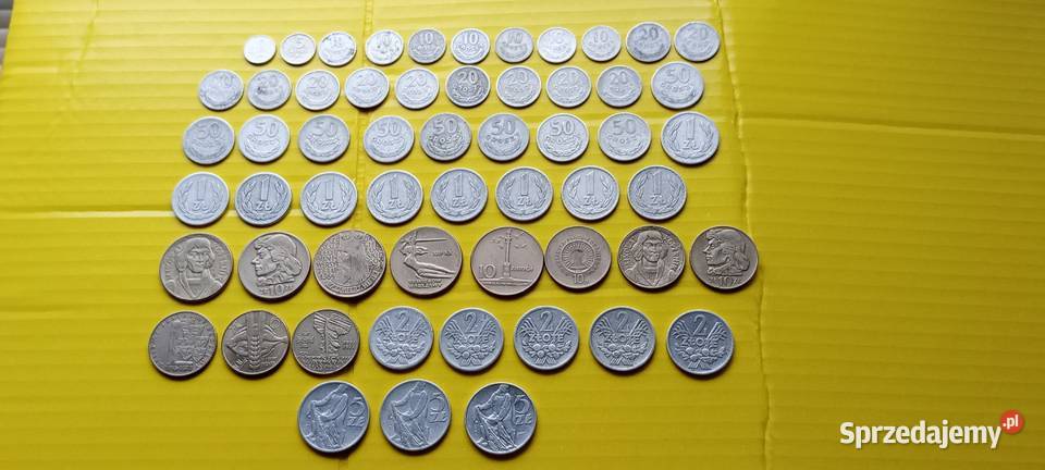 Stare monety 57 monet 1949 do 1973 PRL Polska Lesko