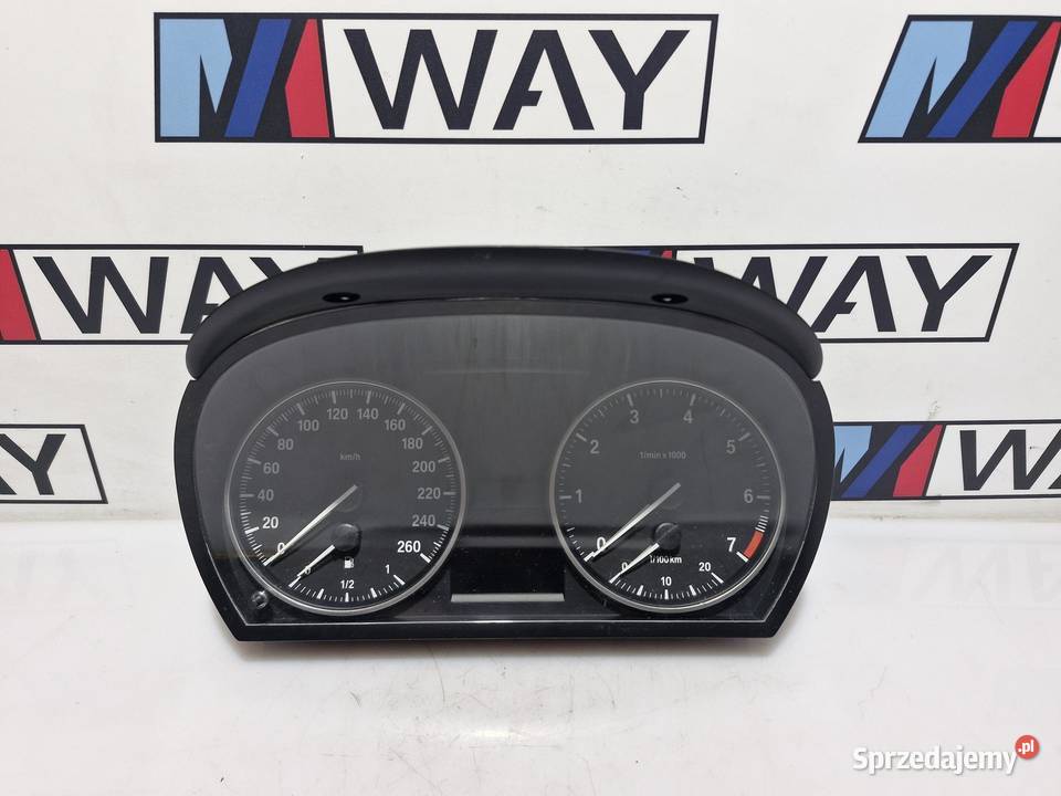 BMW E84 E90 E91 E92 E93 LICZNIK ZEGARY EUROPA osobowe Liczniki i zegary