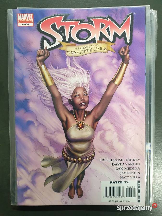 Storm Black Panther miniseria 6 komiksów Marvel Superbohaterowie Gdynia