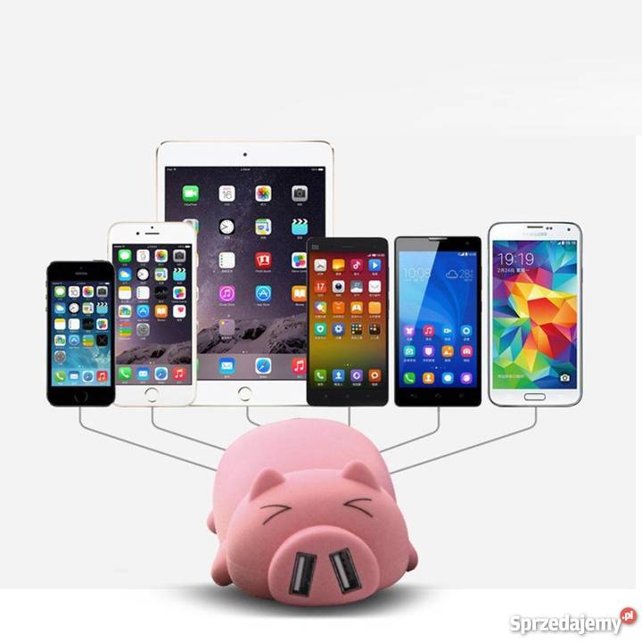 POWER BANK POWERBANK ŚWINKA 10000mAh ŁADOWARKA