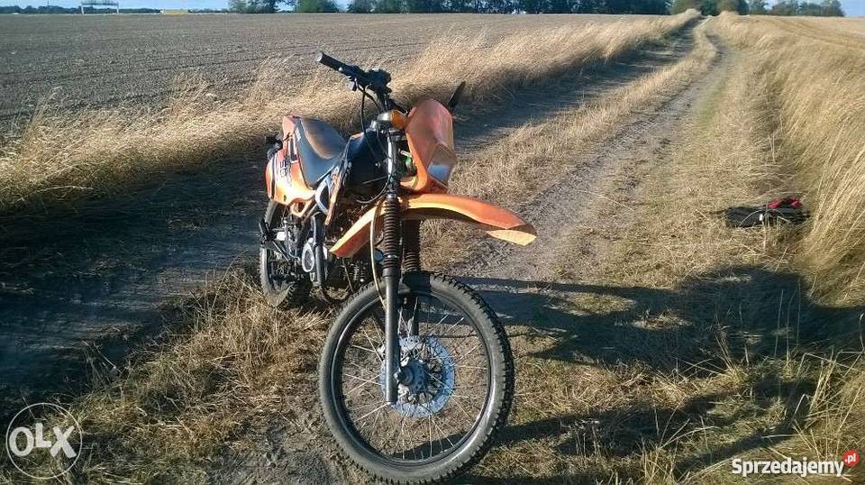 Kingway ym50gys Cross Zarejestrowany 72cc dolnośląskie Kąty Wrocławskie