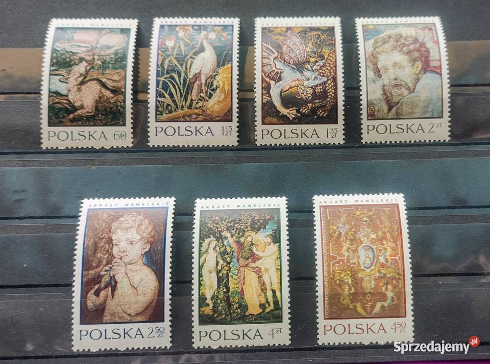 Znaczki pocztowe Polska 1970 ARRASY WAWELSKIE Pruszków