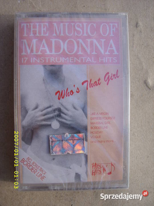 THE MUSIC OF MADONNA17 instrumental hits pop dolnośląskie Wołów