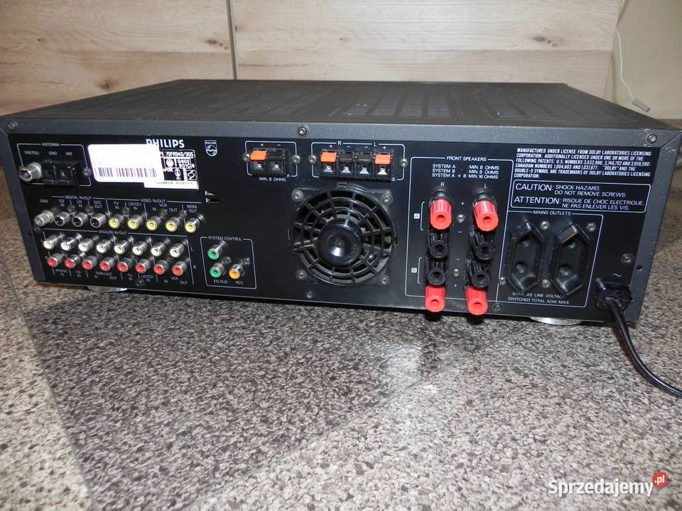 Amplituner Philips FR 940 2x100W śląskie Dąbrowa Górnicza sprzedam