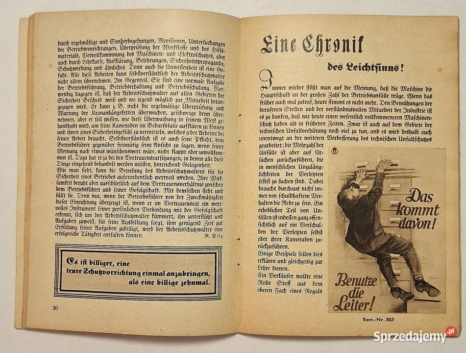 Stary Kalendarz II Wojna światowa III Rzesza