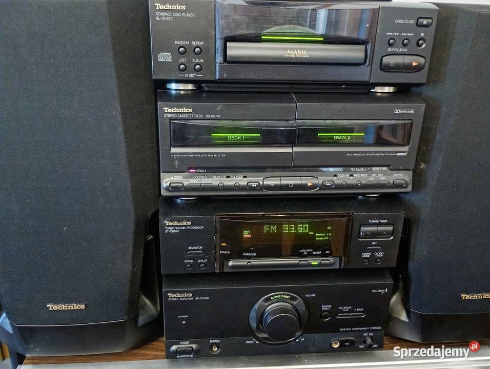 Mała wieża Technics sech540 opolskie