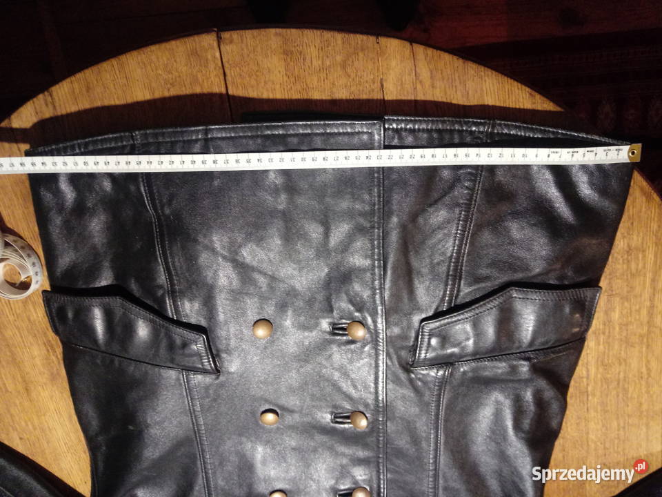 skórzana kurtka mundurowa policji niemieckiej Piotrówek