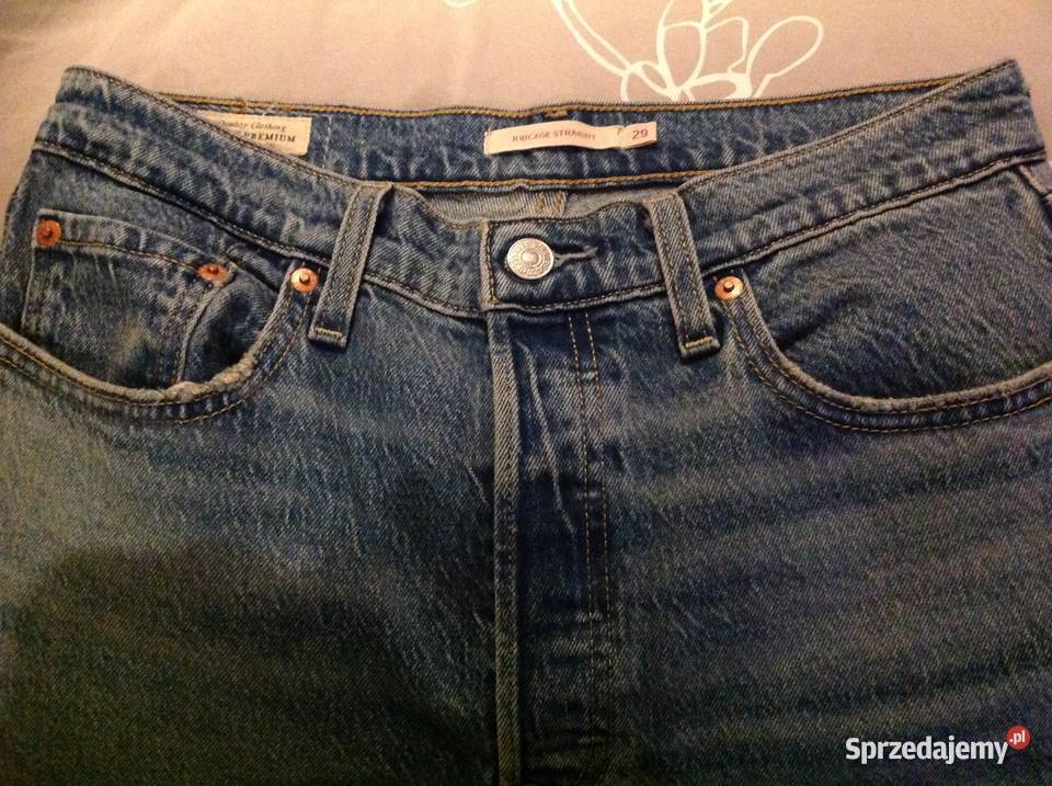 Spodnie Jeans Damskie LEVIS 29 j NOWE Szeroka Nowa Sól sprzedam