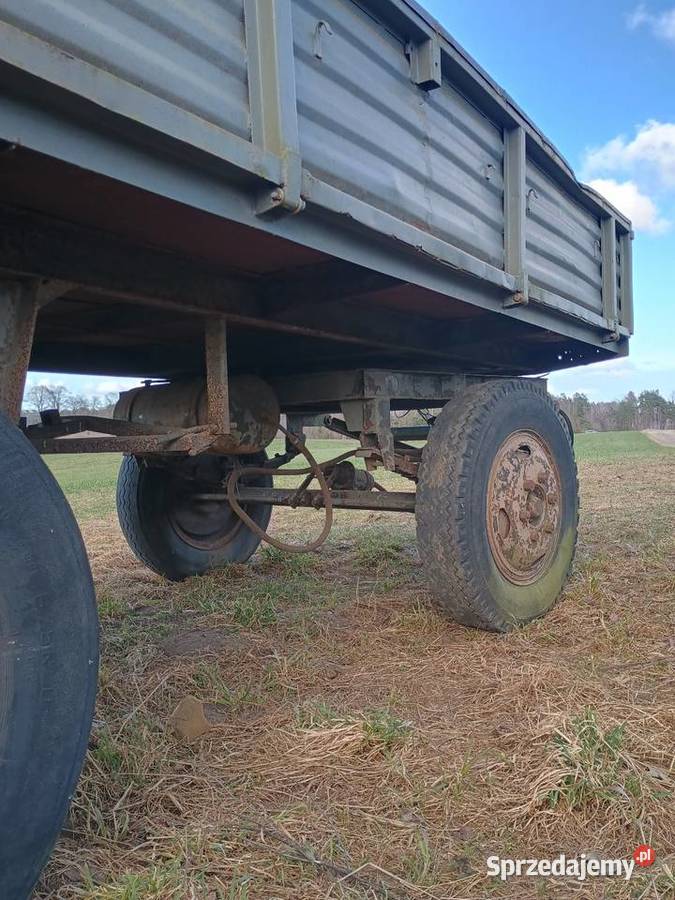 Przyczepa D46 sztywna Przyczepy rolnicze Sierakowice
