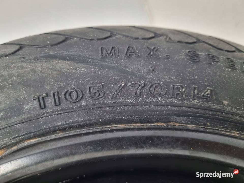 KOŁO DOJAZDOWE ZAPASOWE Nissan Micra K12 Note Chełm