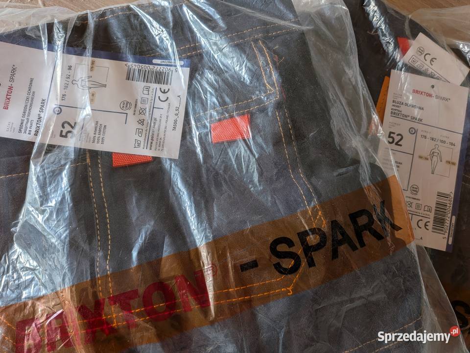 Brixton Spark nowe ubranie BHP róż 52 spodnie podlaskie Hajnówka