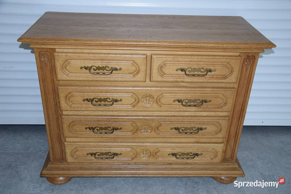 komoda z drewna dębowego nowa Olsztyn
